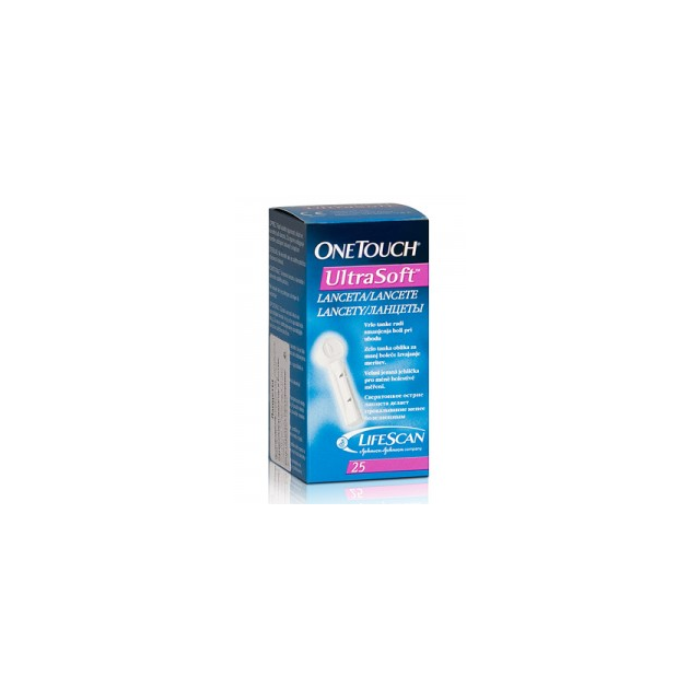 Ланцет One Touch Ultra Soft, 25шт